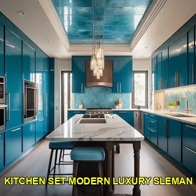 Keindahan dan Fungsionalitas Kitchen Set Modern Luxury Sleman